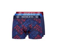 Henleys Mens Rutlers Assorted Designs Boxer Shorts (Pack of 3) BG1319