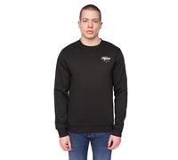Henleys Mens Scripthen Crew Neck Sweatshirt (Black) - Size Medium