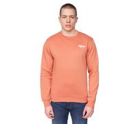 Henleys Mens Scripthen Crew Neck Sweatshirt (Brick Red) - Size Medium