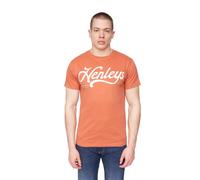 Henleys Mens Scripthen Logo T-Shirt BG1375