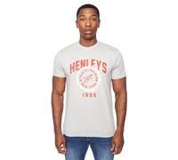 Henleys Tipton T-Shirt Men's | T-Shirt | Grey Marl | UK Size Large