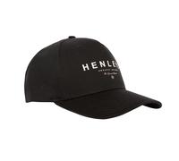 Henleys Unisex Mens Hentyme Cap (Black) Cotton - One Size