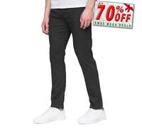 Henleys Visit Chinos Men's Trainers, Size W30 L30 In Black
