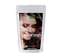Henna Hair & Beard Dye - 100% Natural & Chemical Free - The Henna Guys (2 Pack Medium Brown)