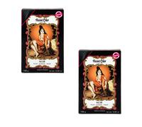 Henna Hair Colour Dye Black Natural Colouring Powder Ammonia Free 2 x 100g Henne