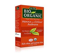 Henna Hair Dye Auburn 100% Bio Organic Triple Sifted Microfine Powder by Indus Valley