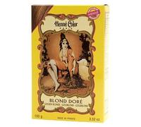 HENNE COLOR Henna Hair Dye Powder Golden Blonde 100g (PACK OF 3)