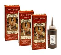 Henne Color Mahogany Hair Colouring Cream 90ml (Pack of 3) New Fashion House