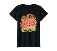 Henopause Embrace The Groove Cluck On Retro Chicken T-Shirt