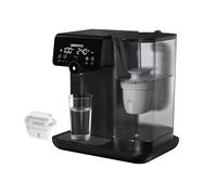 Henotix Instant Hot Water Dispenser with Filter, 12 Temperature Settings, Movable Water Kettle, Limescale Resistant, Energy Saving, One-Touch Operation, Digital Touch Screen, for Home Kitchen - Black