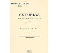 Henri Busser: Asturias Sur des Themes Espagnols, Op. 84 (Alto Saxophone/Piano)