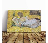 Henri de Toulouse-Lautrec Abandonment Canvas Print | Gallery Wrapped 30mm Frame Wall Art | 24x16 inches | Ready to Hang | Modern Picture | Living Room Bedroom Lounge Office