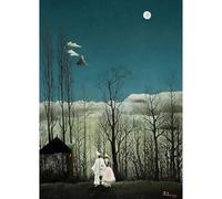 Henri Julien Felix Rousseau French Carnival Evening Unframed Wall Art Print Poster Home Decor Premium