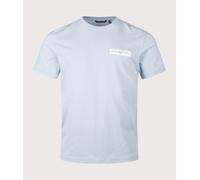 Henri-Lloyd Mens Calshot T-Shirt - Colour: 640 Fog Blue - Size: XL