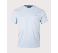 Henri-Lloyd Mens Cowes T-Shirt - Colour: 640 Fog Blue - Size: XXL