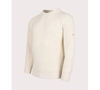 Henri-Lloyd Mens Golant Ribbed Crew Knit - Colour: 013 Ecru - Size: XL