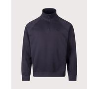 Henri-Lloyd Mens Hayle Quarter Zip Sweatshirt - Colour: 630 Dark navy - Size: Medium