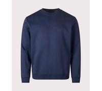 Henri-Lloyd Mens Lytham Crew Neck Sweatshirt - Colour: 602 Navy Blue - Size: Large