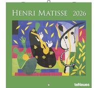 Henri Matisse 2026 - Wand-Kalender - Broschüren-Kalender - 30x30 - 30x60 geöffnet - Kunst-Kalender