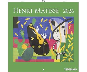 Henri Matisse 2026 - Wand-Kalender - Broschüren-Kalender - 30x30 - 30x60 geöffnet - Kunst-Kalender