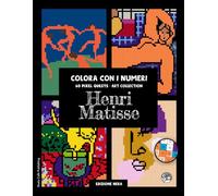 Henri Matisse • Colora con i Numeri • 60 Pixel Quests - Art Collection (Edizione Nera): Libro da colorare per adulti in pixel art a Henri Matisse. 35 ... rilassante e gratificante #DuduQuests