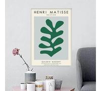 Henri Matisse Coral poster Art Prints on Canvas Painting cut outs Leaf Nordic Style For Living Room Office Home Decoration(60x80CM/Frameless)