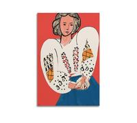 Henri Matisse Painter's Artwork The Romanian Blouse Posters Wall Art Bedroom Prints Home Decor Hanging Picture Canvas 08x12inch(20x30cm)