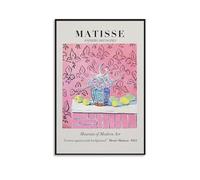 Henri Matisse Poster Lemon On Pink Posters Canvas Painting Poster Wall Art Decorative Picture Prints Modern Decor 16x24inch(40x60cm)