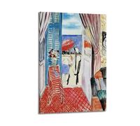 Henri Matisse Printed Posters Woman with A Red Umbrella Canvas Painting Wall Art Decorative Picture Prints Modern Decor 24x36inch(60x90cm)