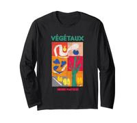 Henri Matisse Vegetables Cut-Out Artwork Graphic Long Sleeve T-Shirt