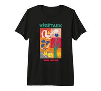 Henri Matisse Vegetables Cut-Out Artwork Graphic Premium T-Shirt