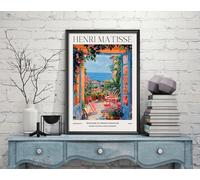 Henri Matisse Windows Print, Henri Matisse Exhibition Print, Henri Matisse Poster, Vintage Matisse Wall Art, Vintage Poster (28d) A3