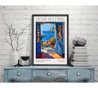 Henri Matisse Windows Print, Henri Matisse Exhibition Print, Henri Matisse Poster, Vintage Matisse Wall Art, Vintage Poster (03c) A2