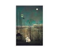 Henri Rousseau Wall Art - Carnival Evening Prints - Landscape Wall Art Wall Art Picture Painting Poster Canvas Print Posters Artworks Room Decor 12x18inch(30x45cm)