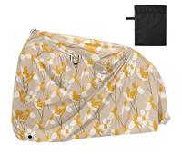 Henri Style Daffodil Bronze Bike Cover Outdoor Uv Resistant Mountain Bike Cover Bikes Storage