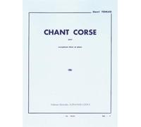 HENRI TOMASI : CHANT CORSE POUR SAXOPHONE TENOR ET PIANO