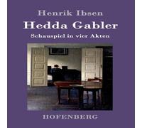 Henrik Ibsen Hedda Gabler:Schauspiel in vier Akten Hardcover Book in White Henrik Ibsen White