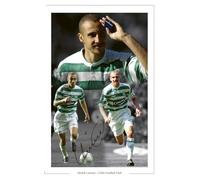 Henrik Larsson - Celtic Autographed Signed 6x4 Inch Photo 1