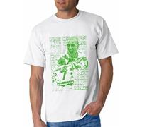 Henrik Larsson Tshirt Print Celtic Classic Cult Legend Art Mens t Shirt Men Print King(X-Large)
