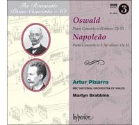 Artur Pizarro & Martyn Brabbins – BBC National Orchestra of Wales: Oswald & Napoleão Piano Concertos