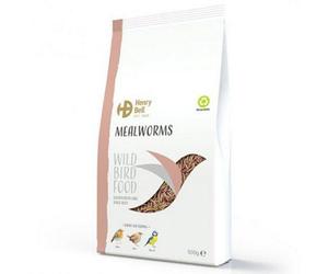 Henry Bell Mealworms Wild Bird Food 500G