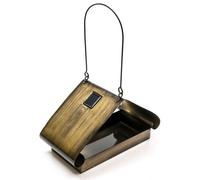 Henry Bell Solar Copper Hanging Feeder - Brown