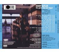 HENRY BUTLER - THE GAME HAS JUST BEGUN NEW CD