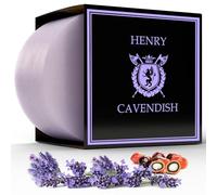 Henry Cavendish Lavender Shaving Soap With Shea Butter & Coconut Oil. Long Lasting 3.8 Oz Puck Refill. All Natural Shave Soap. Rich Lather Gives A Smooth Comfortable Shave.