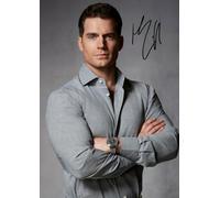 Henry Cavill Autographed Signed 6x4 Photo