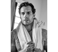 Henry Cavill Autographed Signed A4 Photo Print