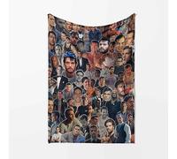 Henry Cavill Blanket Collage Design Soft Fleece Throw Bed Sofa Decor Actor Inspired Gift for Fans Large Medium Small Sizes Cuddle Fleece or Polar Fleece Novelty Celebrity Blanket