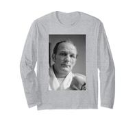 Henry Cooper Boxer Trains Board of Control Gym Vs Joe Bugner Long Sleeve T-Shirt