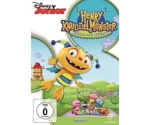 Henry Cuddle Monster Vol 1 - Welcome to Roars Disney Junior DVD NEW MISB