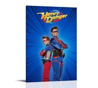 Henry Danger Creative Waterproof Decorative Paintings Free of Framing Directly Pasted with Moisture-proof And Anti Fouling Materials Living Room Bedroom Hanging Paintings Artistic Sense Home GiftsFram